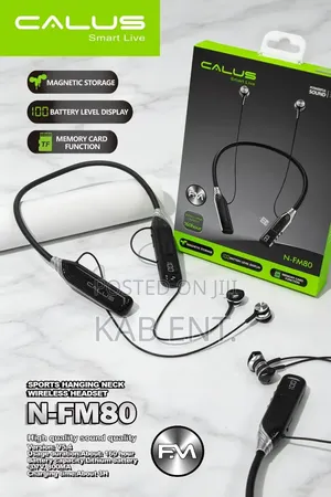 CALUS N-Fm80 Smart Live Neckband With FM