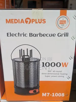 Media 7 Plus Electric Barbecue Grill