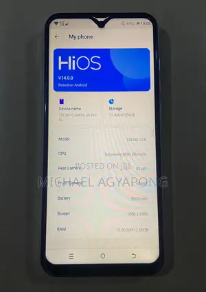 Tecno Camon 30 Pro 5G 256 GB White