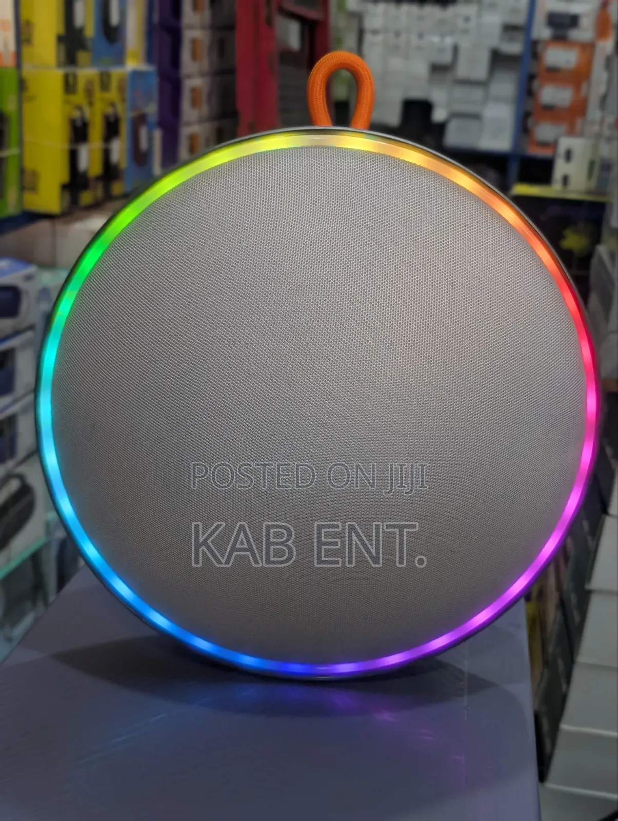 B57 Portable Wireless Speaker: Big Sound in a Round, Portable Design