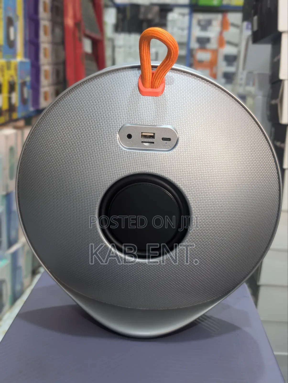 B57 Portable Wireless Speaker: Big Sound in a Round, Portable Design
