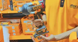 1000Nm Cordless Impact Wrench With 2x 5.0Ah Batteries - CIWLI20100