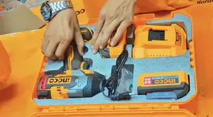 1000Nm Cordless Impact Wrench With 2x 5.0Ah Batteries - CIWLI20100