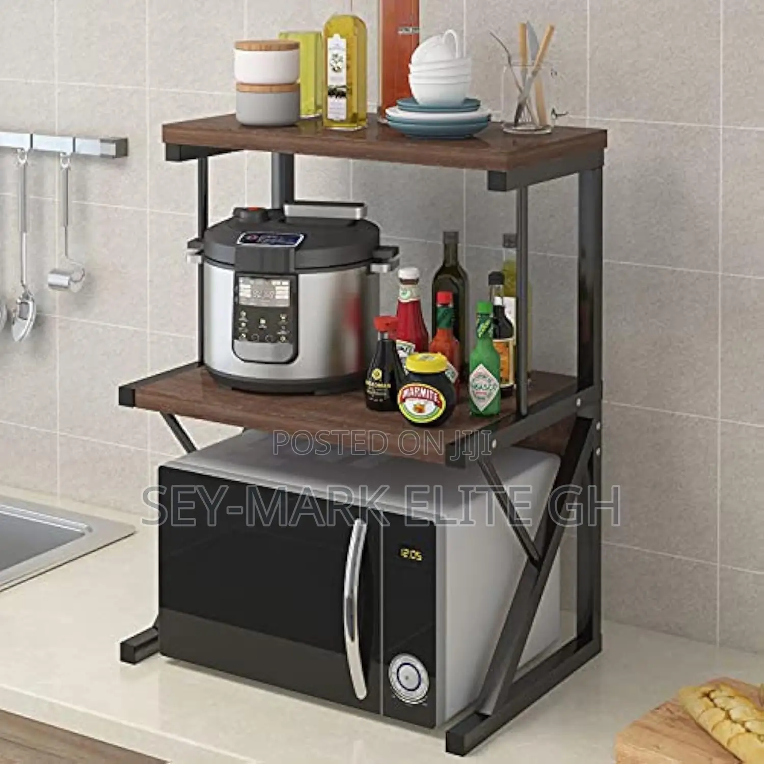 2 Tier Wooden Microwave Stand /Shelf
