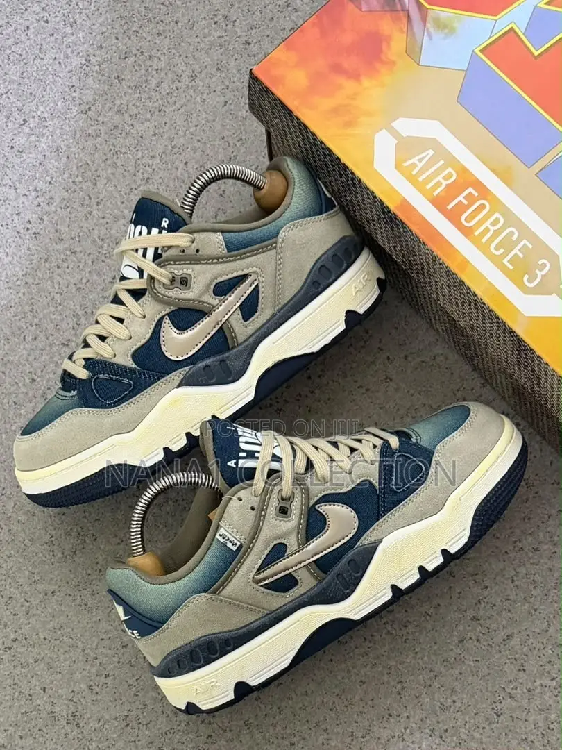 Nike Air Force 3 Low SP Nigo X Levi’s “Enigma Stone” Sneakers