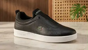 Lacoste Slip - On Leather Sneakers