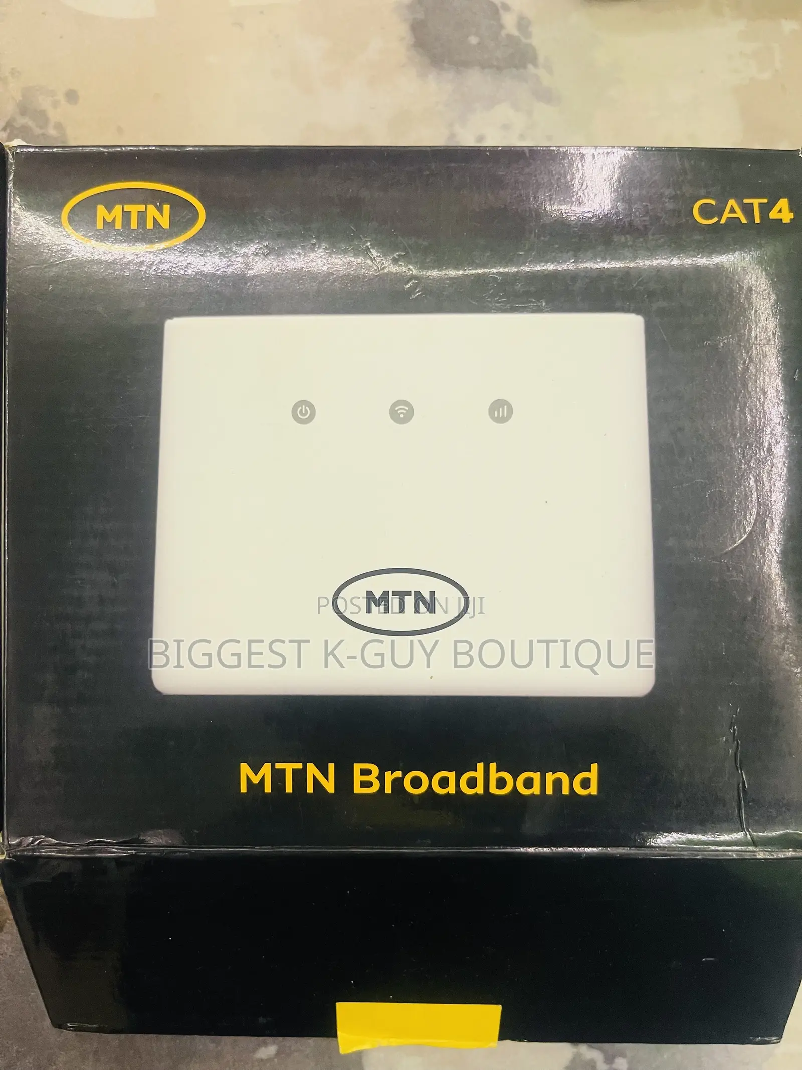 Original MTN 4G Router With Power Bank and Connection Cable Free