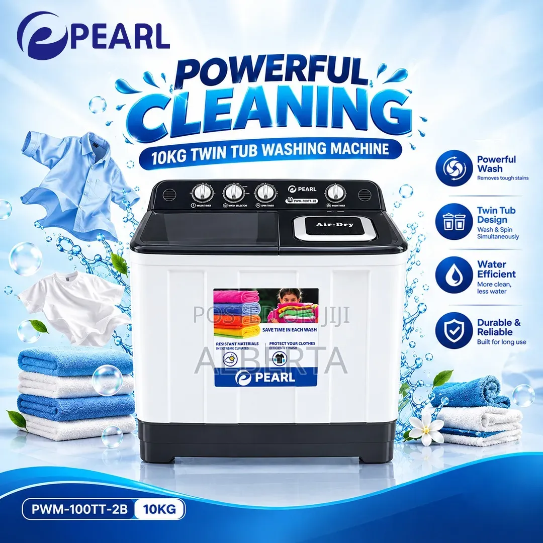 10kg Pearl Twin Tub