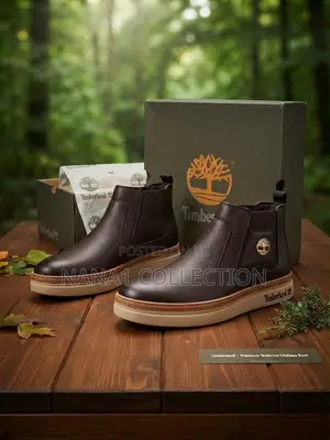 Men’s Leather Timberland - Branded Chelsea Boots