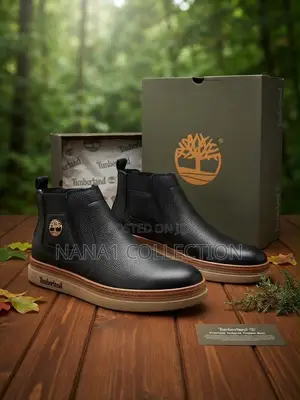 Men’s Leather Timberland - Branded Chelsea Boots