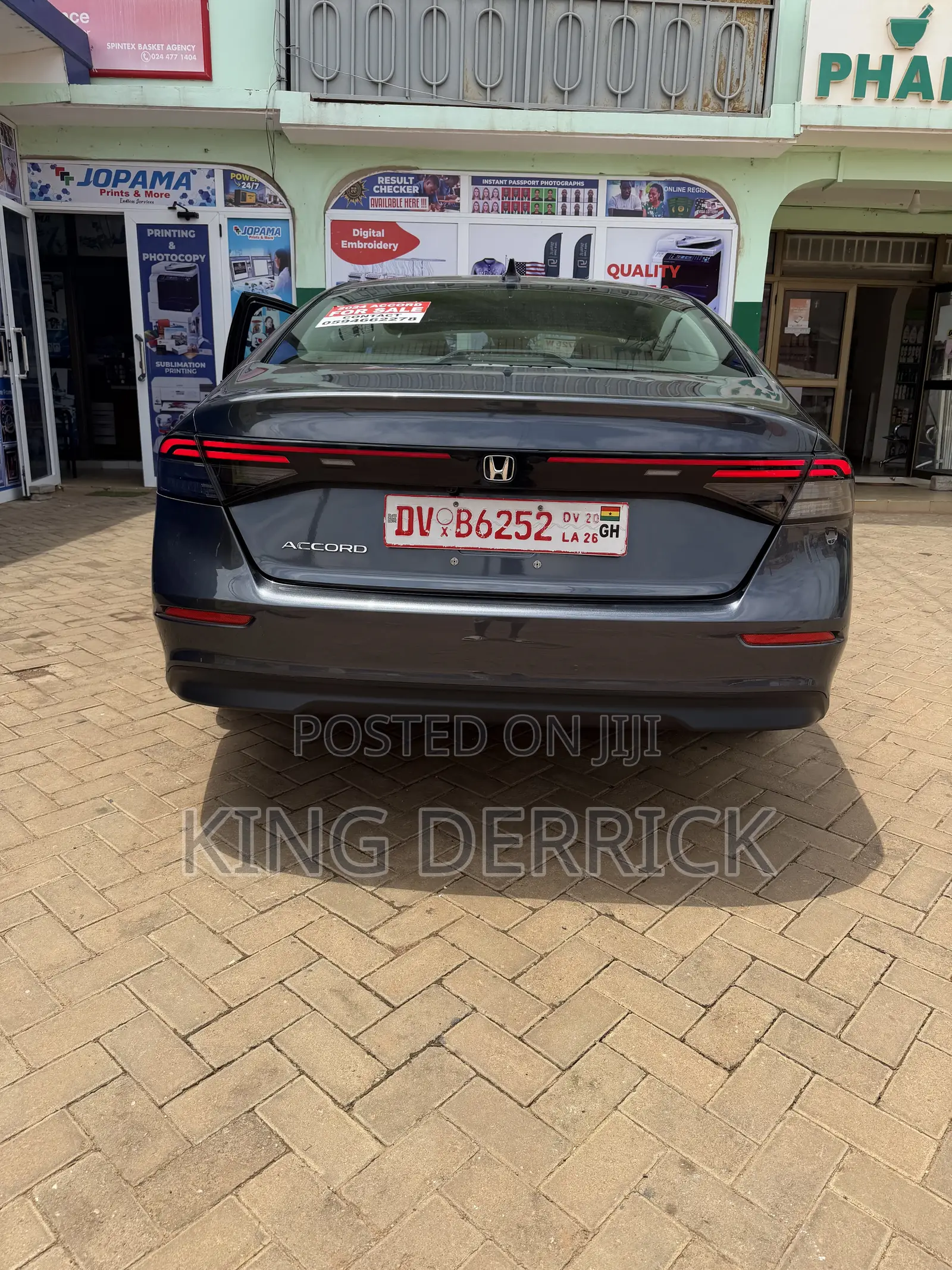 Honda Accord EX CVT 2024 Gray