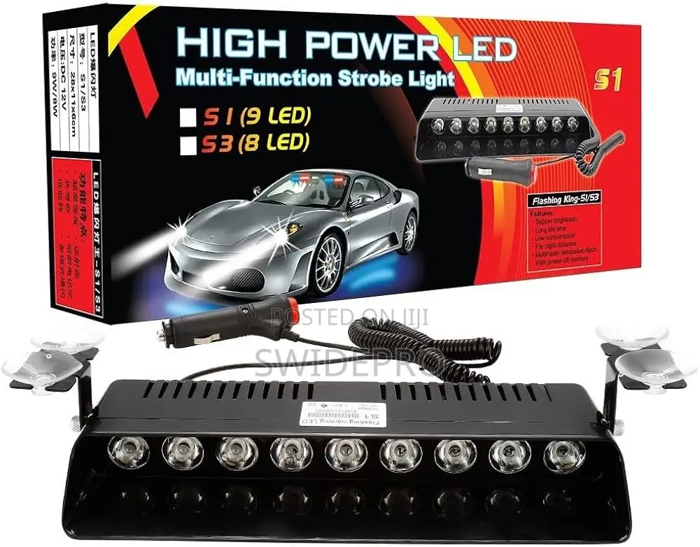 High Power LED Multi-Function Strobe Lights /Car Dashboard Light