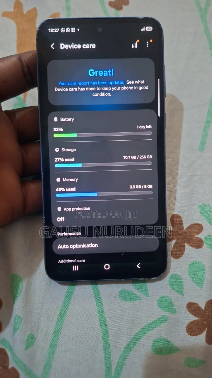 Samsung Galaxy A55 256 GB Blue