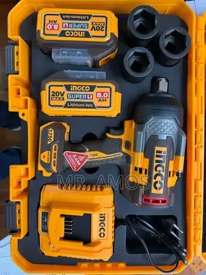 1750 Cordless Impact Wrench With 2x 8.0Ah Batteries - CIWLI20175