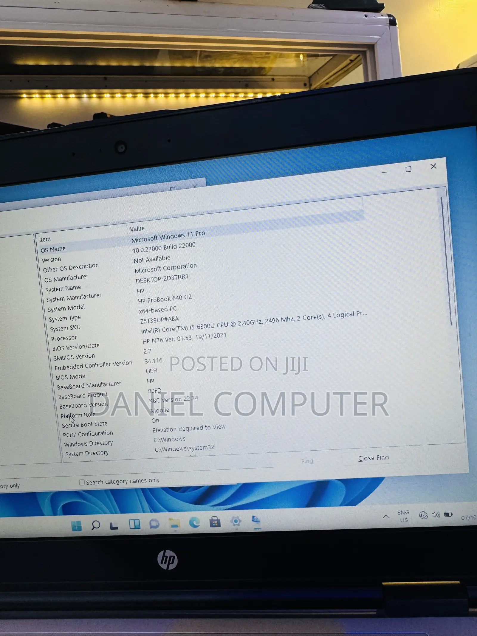 Laptop HP ProBook 640 G2 8GB Intel Core i5 SSD 128GB