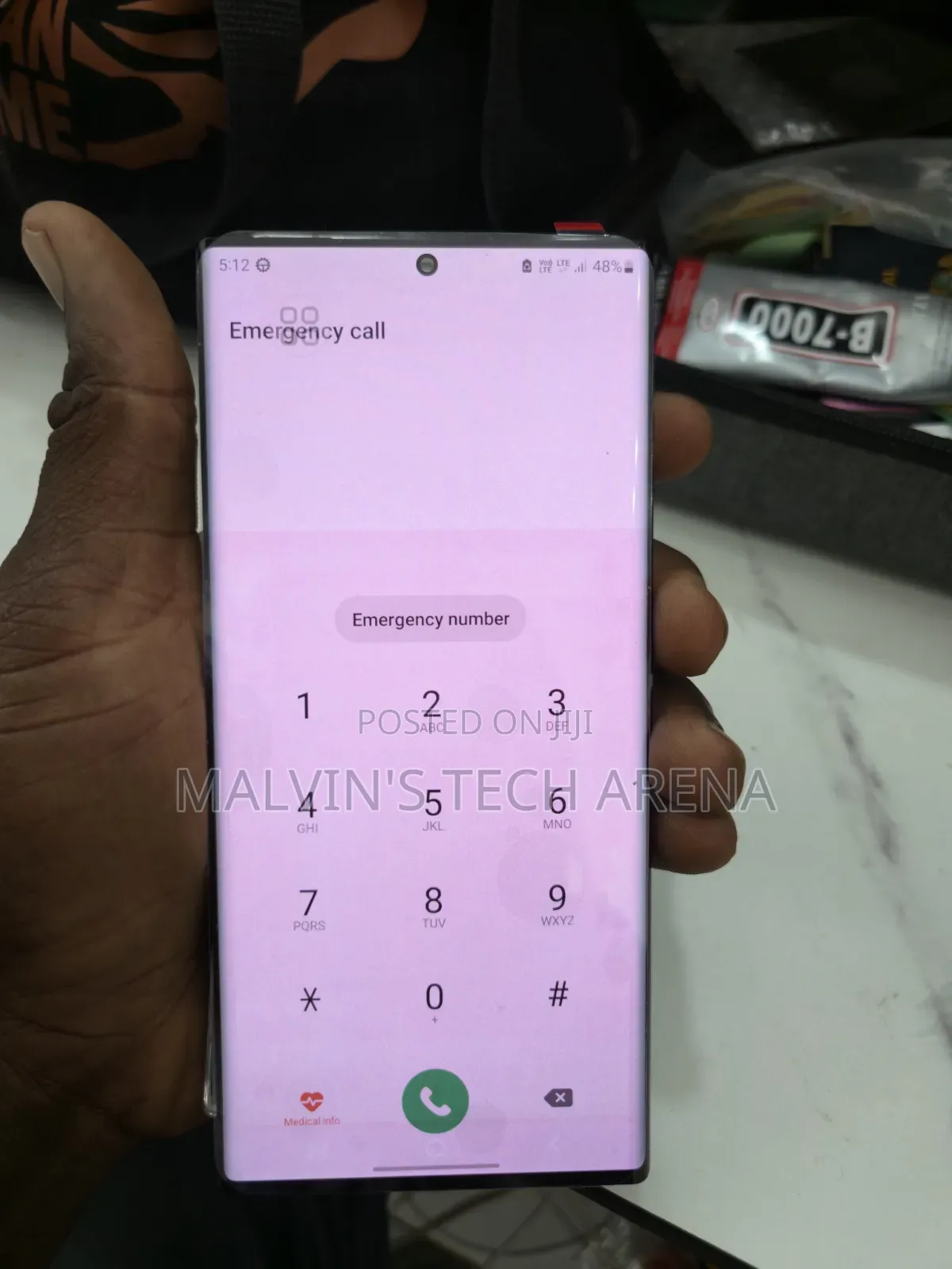 Samsung Note 20 Ultra Screen