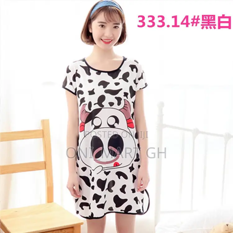 Ladies Night Wear Cartoon Dress