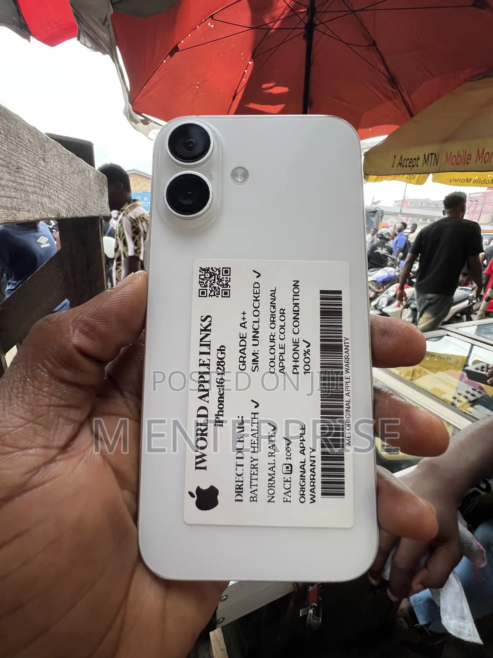 Apple iPhone 16 128 GB White