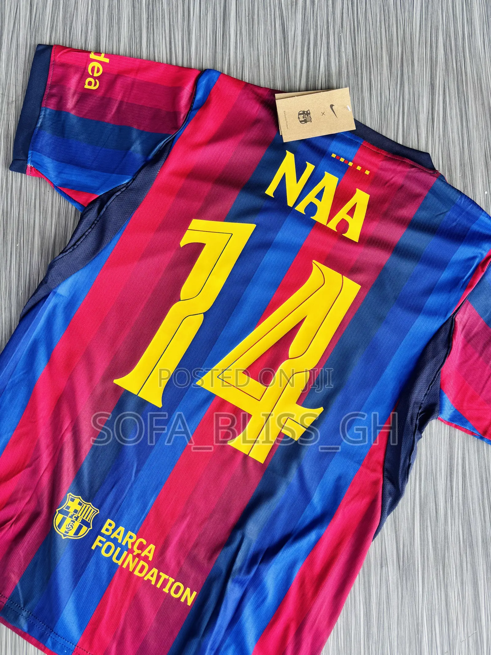 Barcelona Jersey Customized