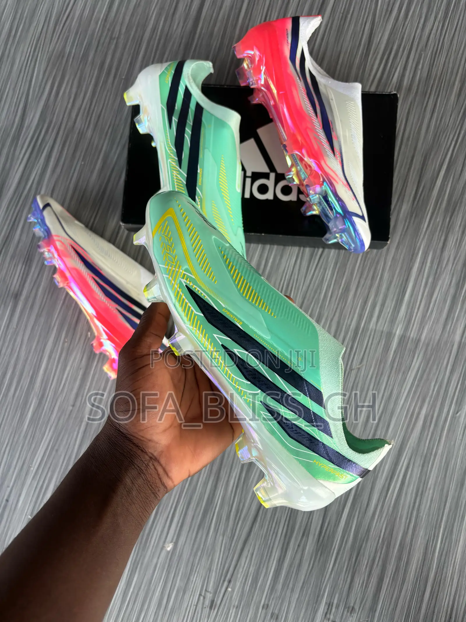 Latest Green Adidas F50 HyperFast 2026