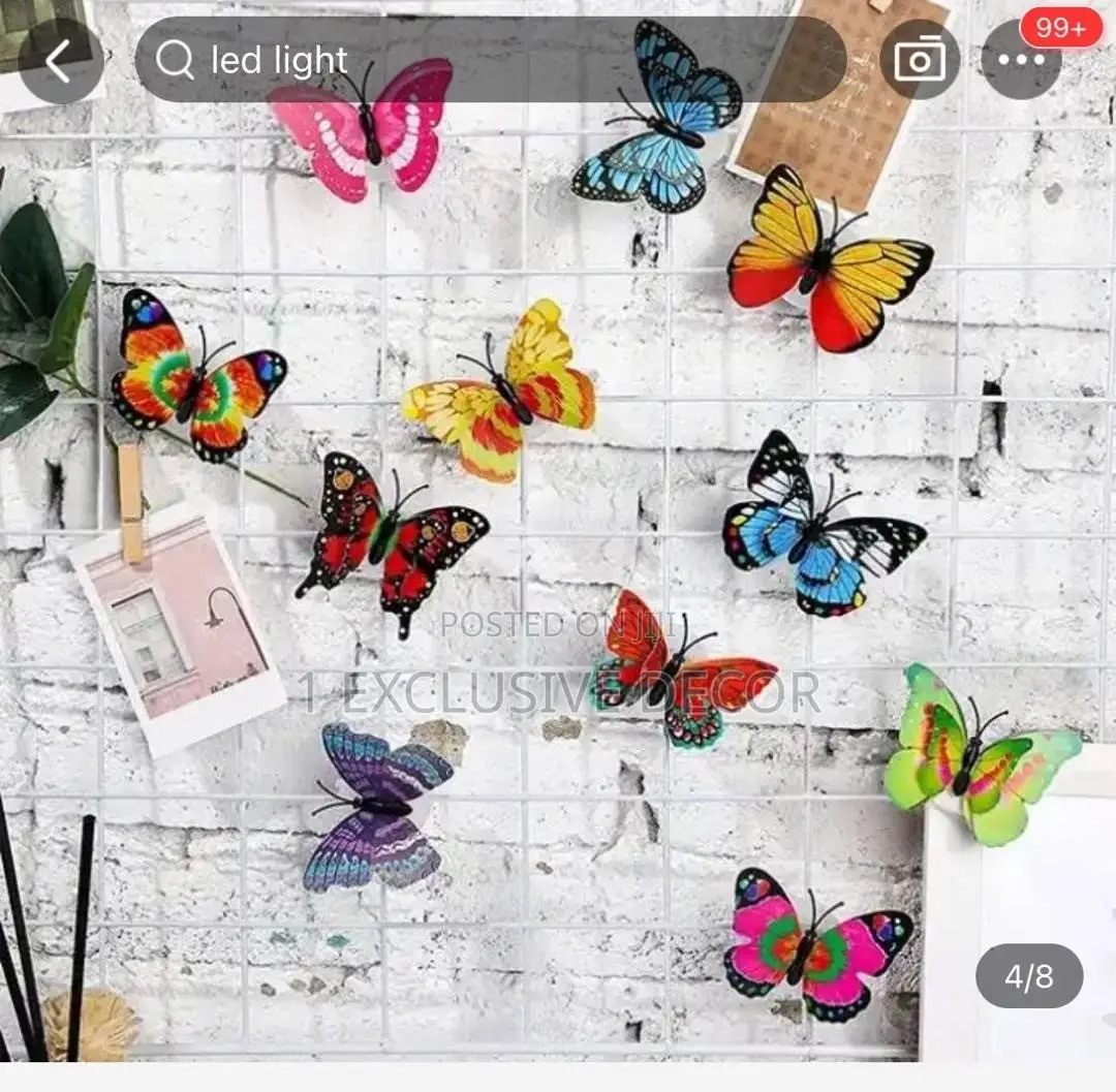 Butterfly LED & Stickers