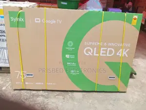 Syinix 75” QLED 4K Google TV