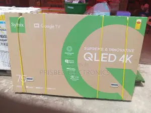 Syinix 75” QLED 4K Google TV