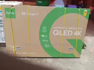 Syinix 75” QLED 4K Google TV
