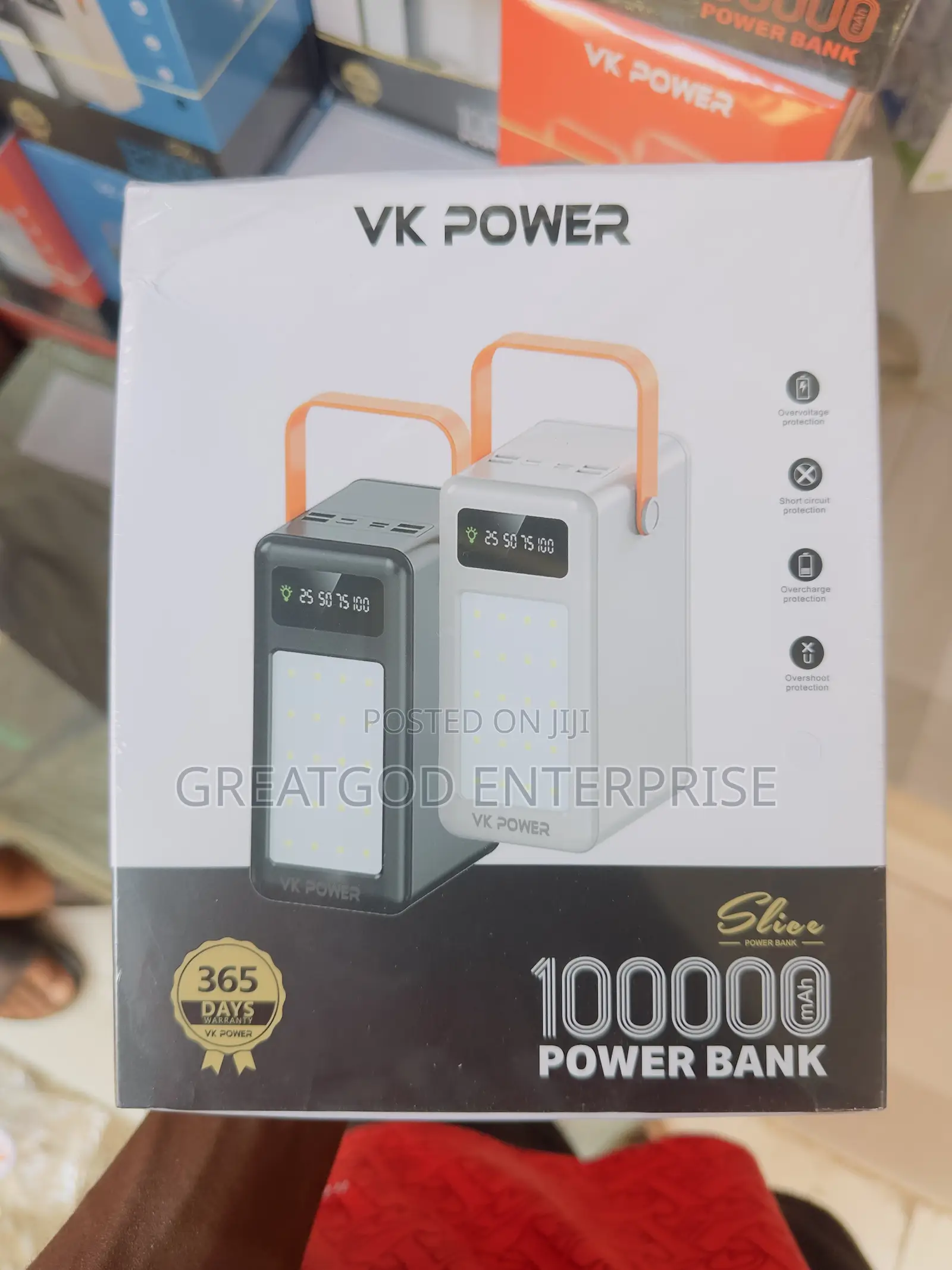 VK Power 100,000mAh Power Bank