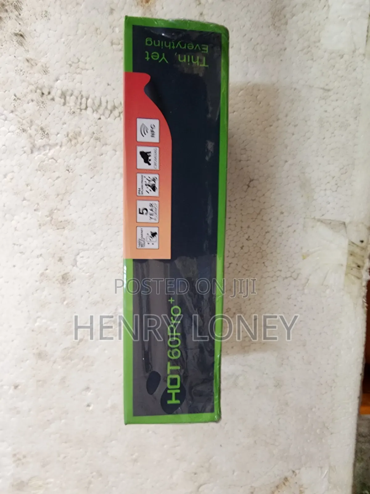 New Infinix Hot 60 Pro+ 256 GB Black