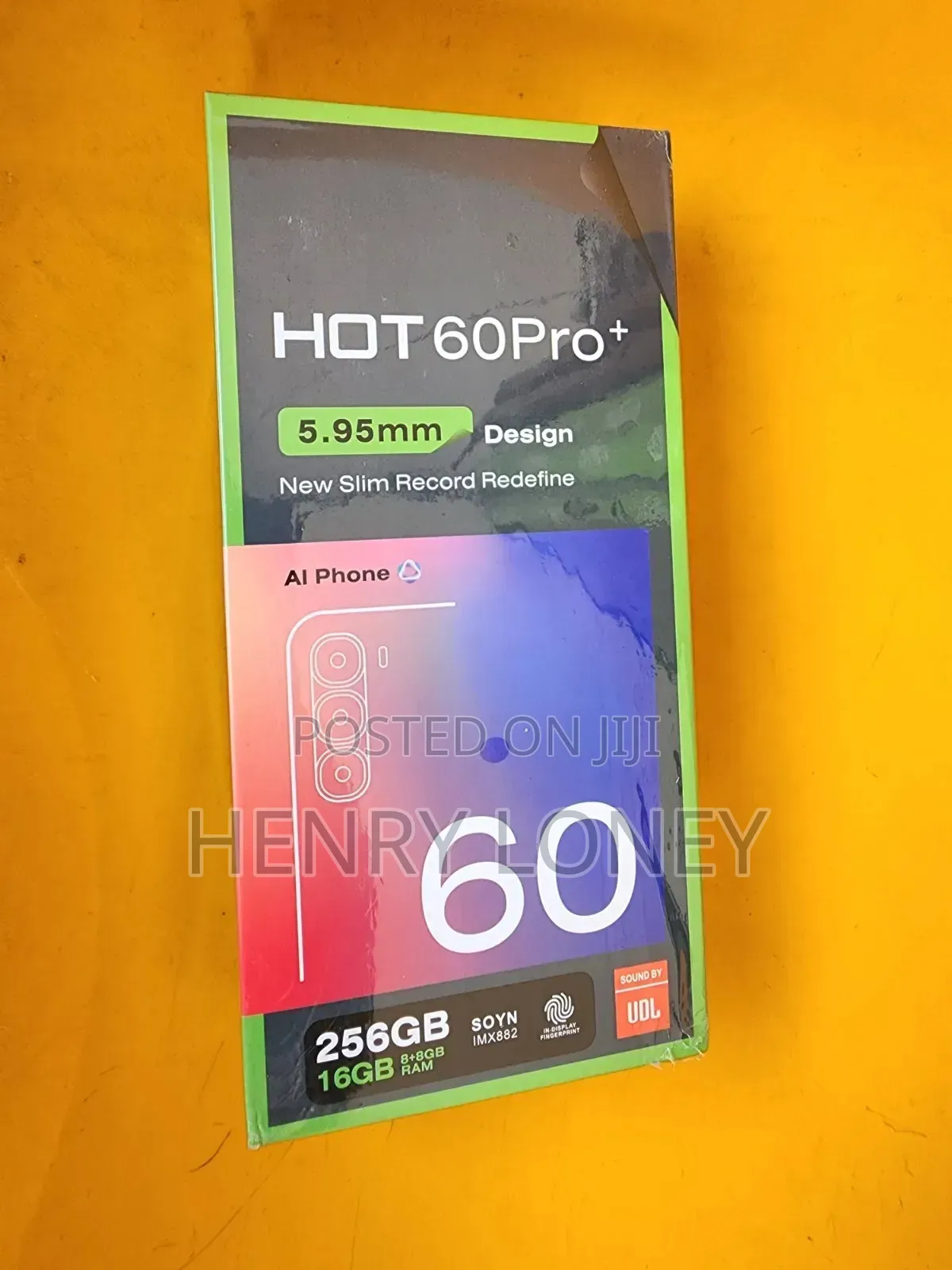 New Infinix Hot 60 Pro+ 256 GB Black