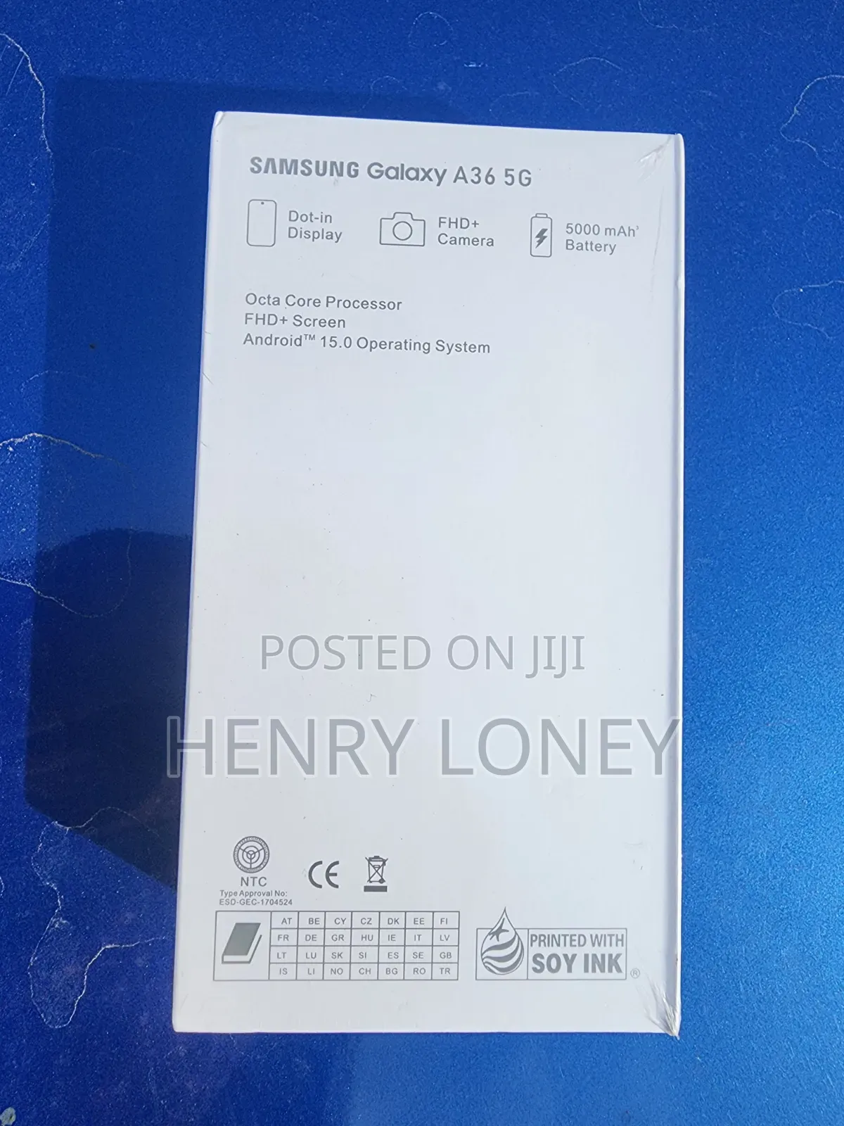 New Samsung Galaxy A36 256 GB Black