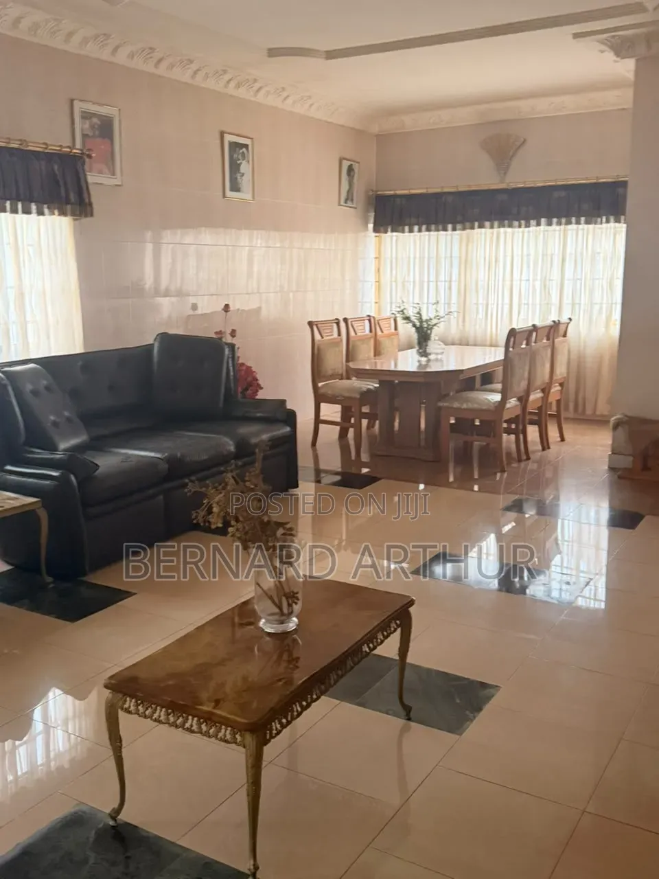 5bdrm Mansion in Bernard Agency, Post Office Area for rent