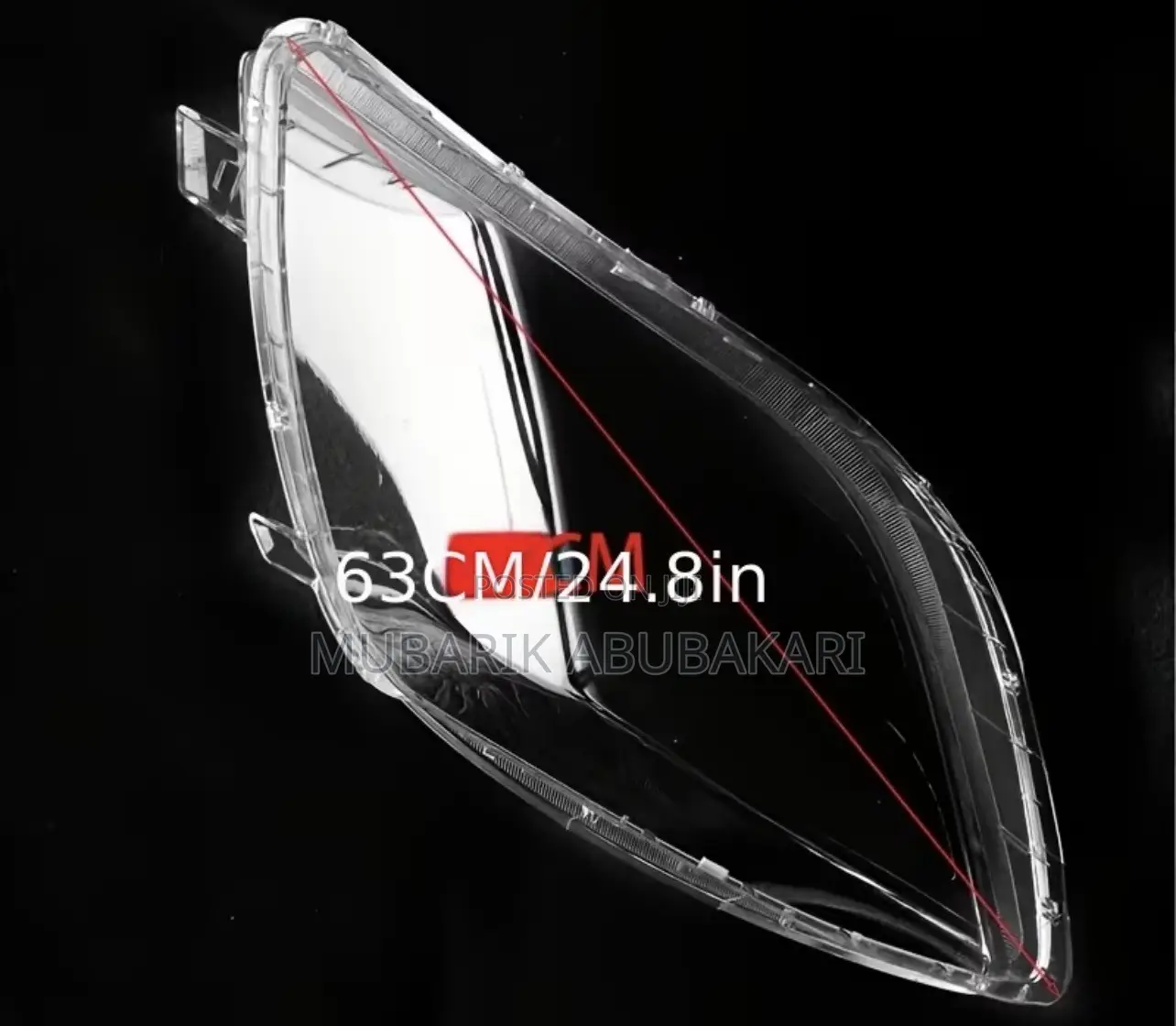 Toyota Yaris and Vitz Lamp Lens Cover 2006-2011