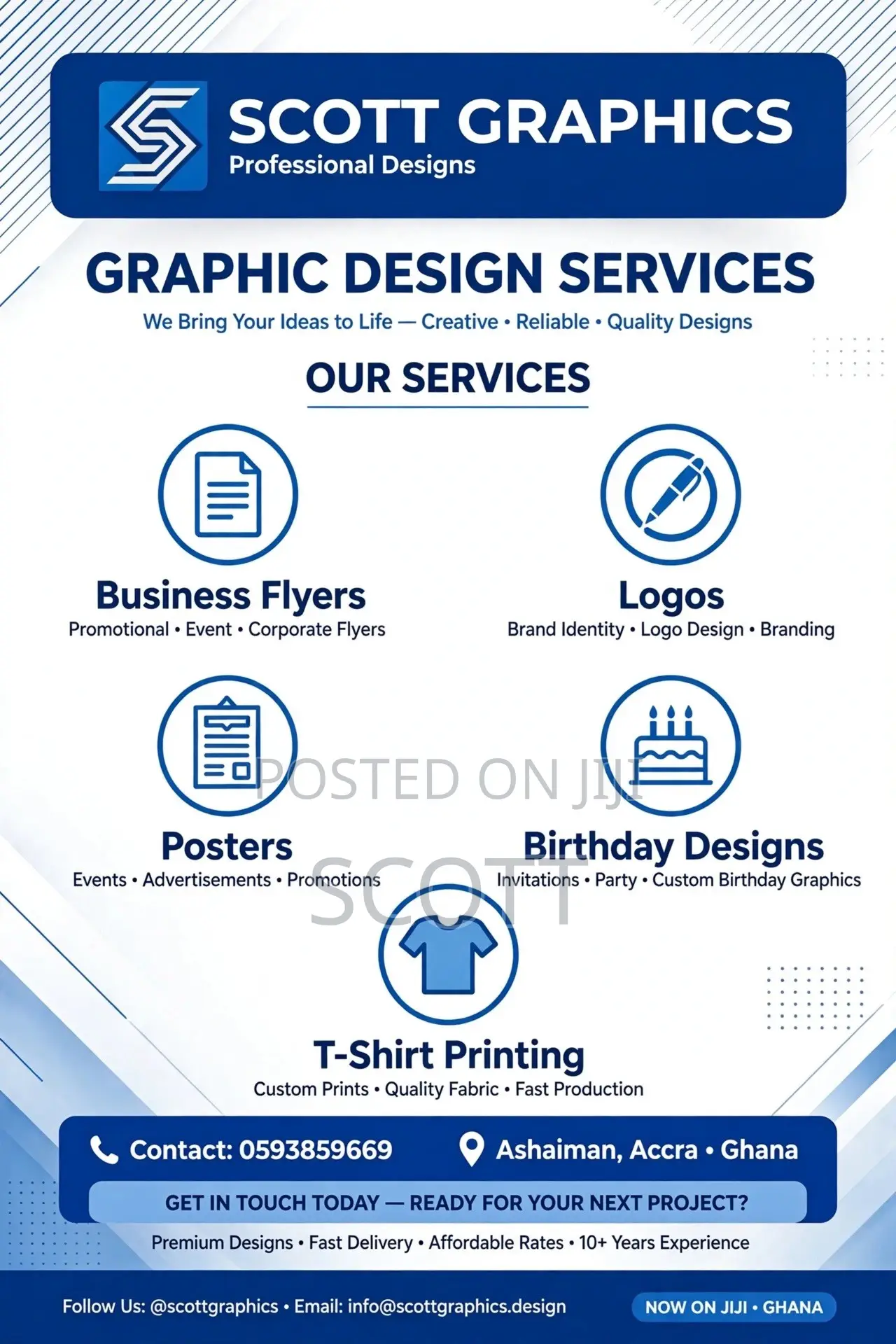 Business Flyer Design - Business Logo-Accra