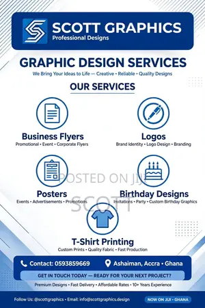 Business Flyer Design - Business Logo-Accra