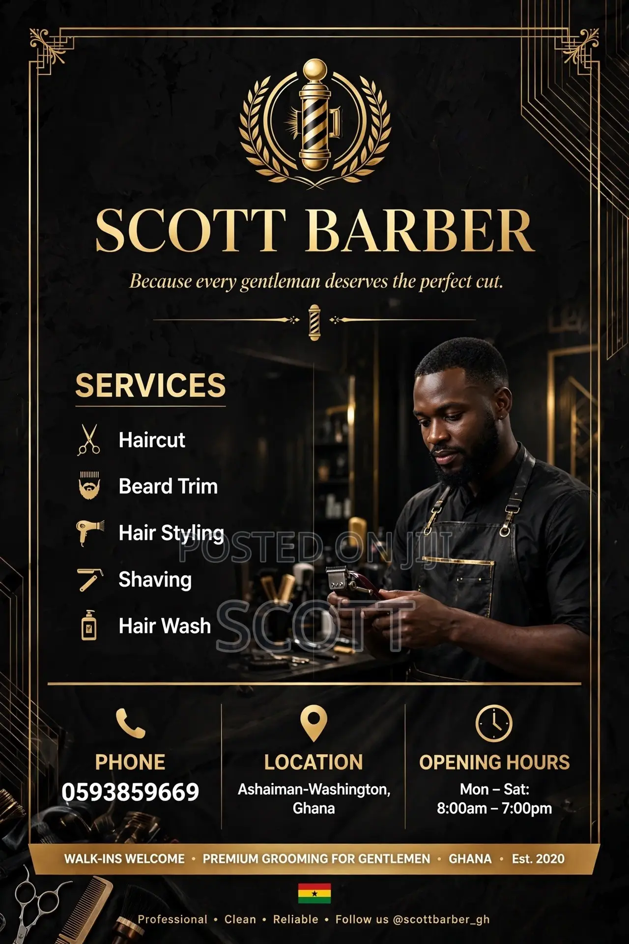 Business Flyer Design - Business Logo-Accra