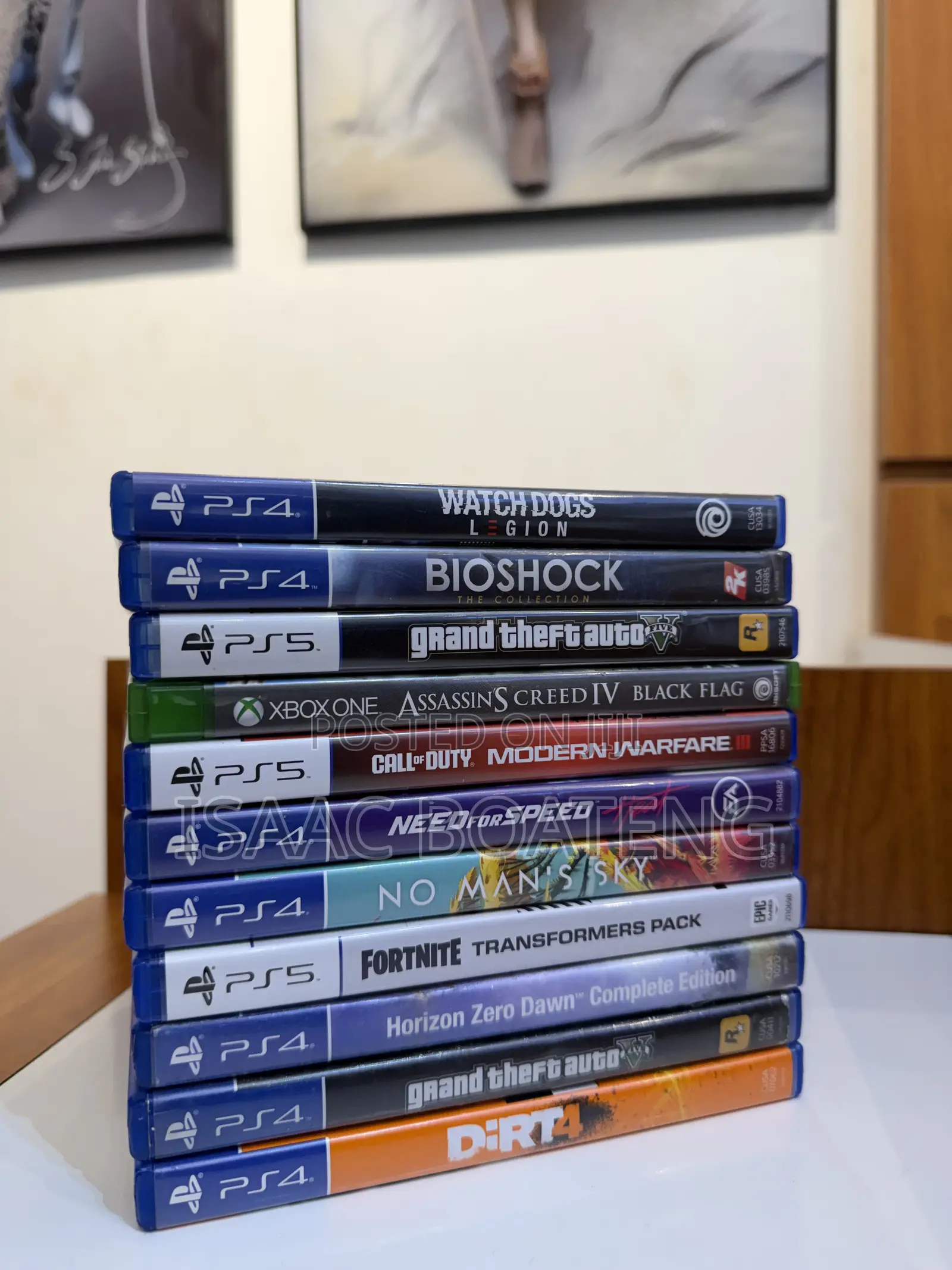 Ps4 Game CDS Compatible With Ps5