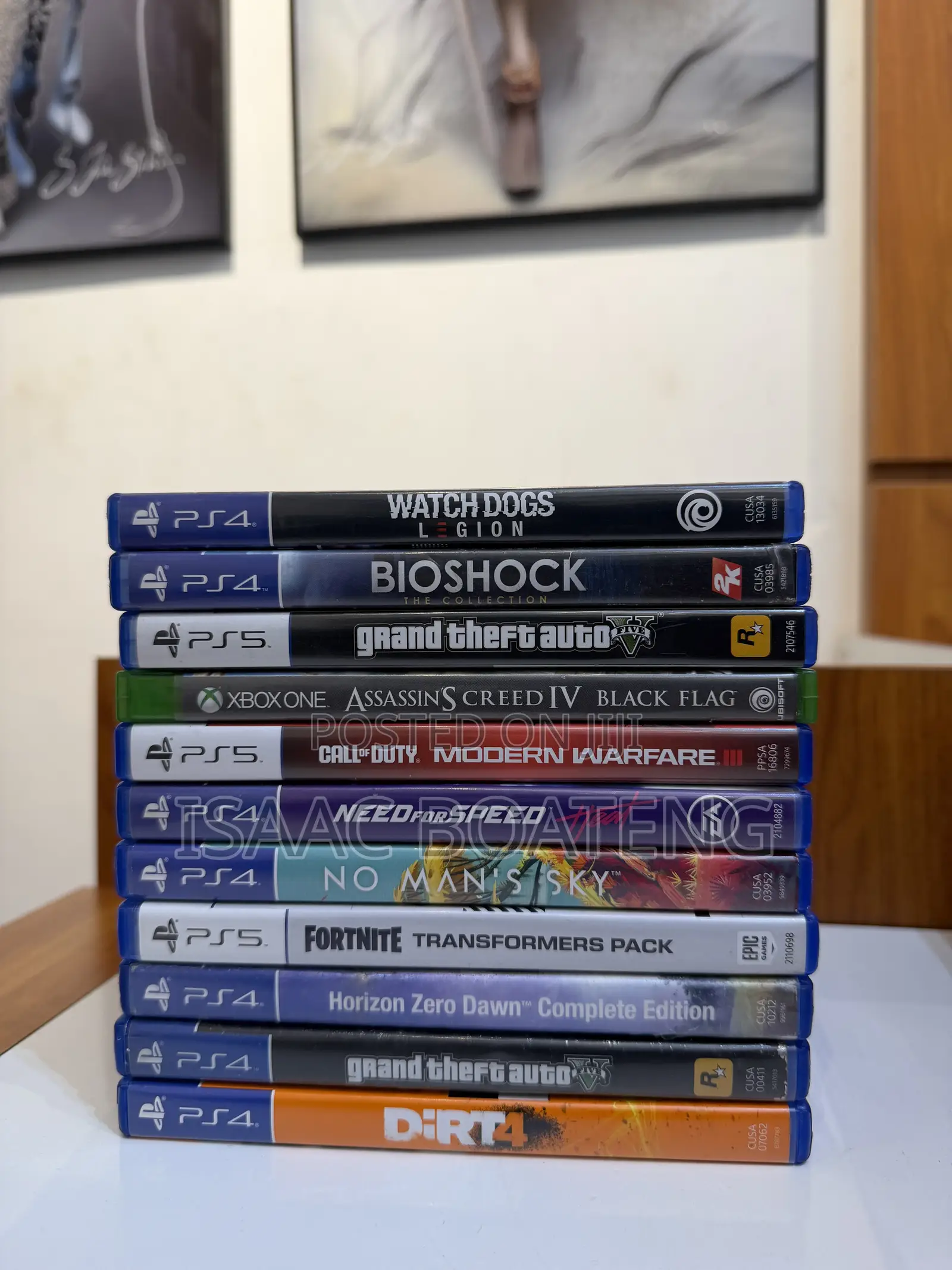 Ps4 Game CDS Compatible With Ps5