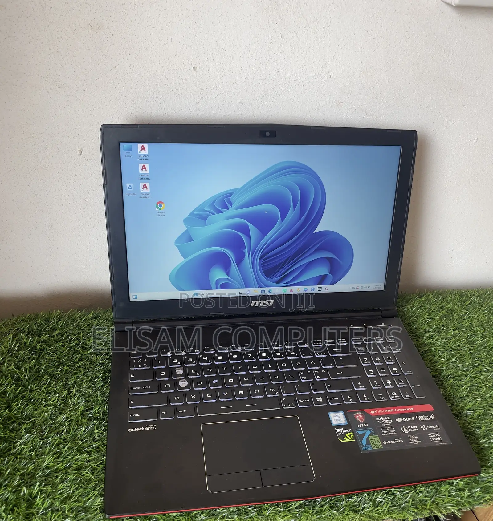 Laptop MSI GP62 7RDX Leopard 16GB Intel Core i7 HDD+SSD 128GB