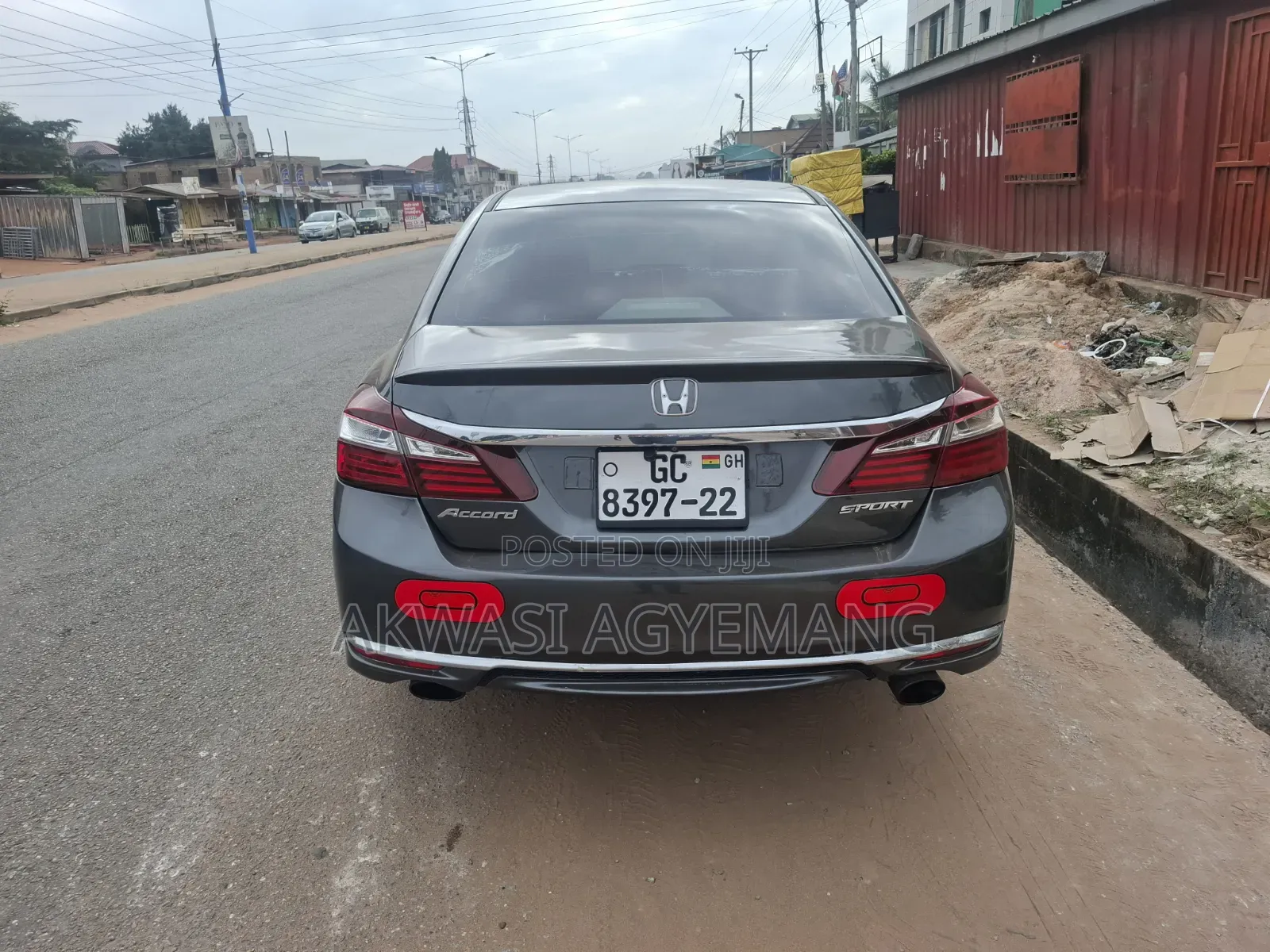 Honda Accord Sport SE 4dr Sedan FWD (2.4L 4cyl 2A) 2017 Black