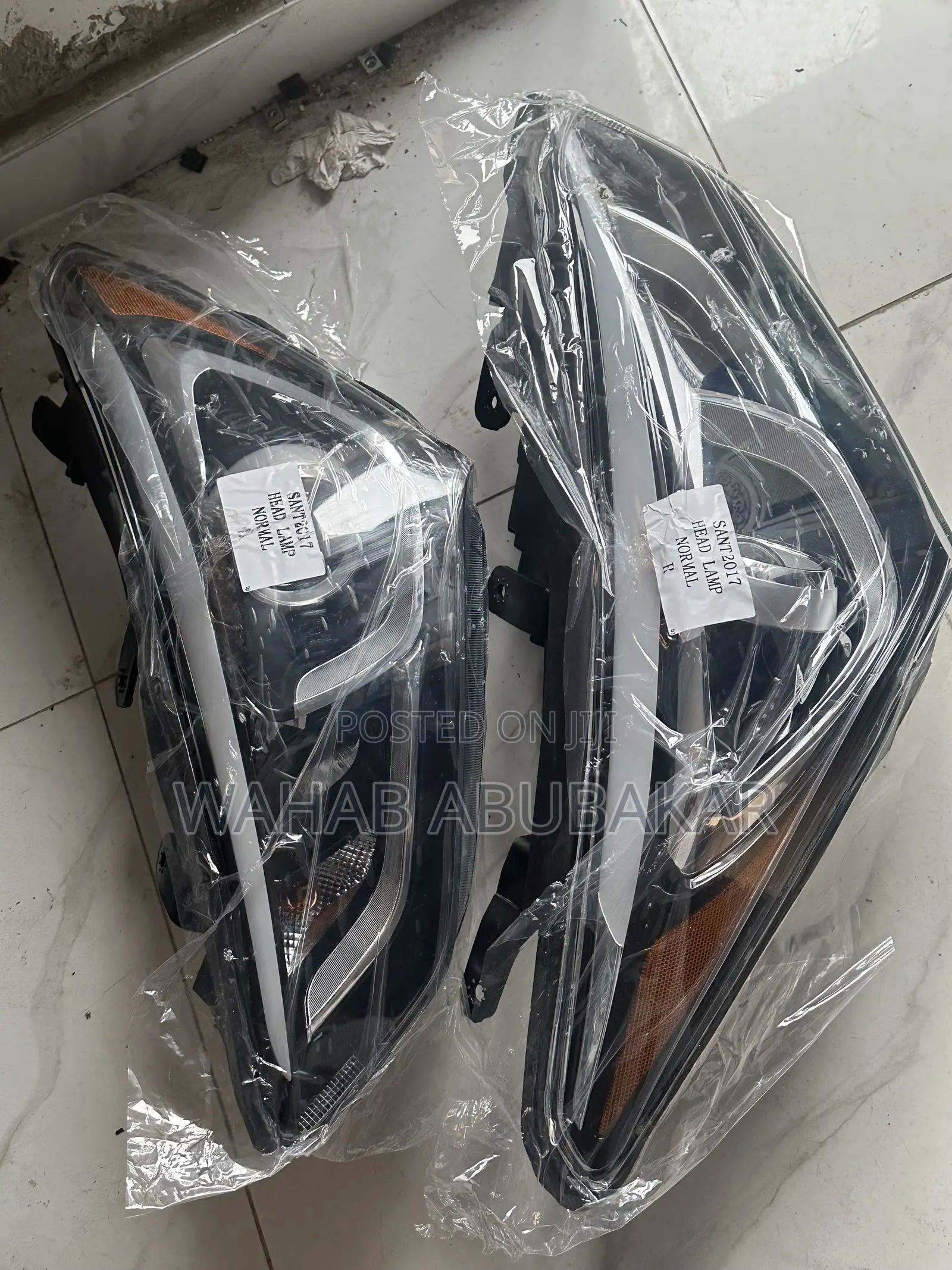 Hyundai Santafe 2018 Headlights Pair LED