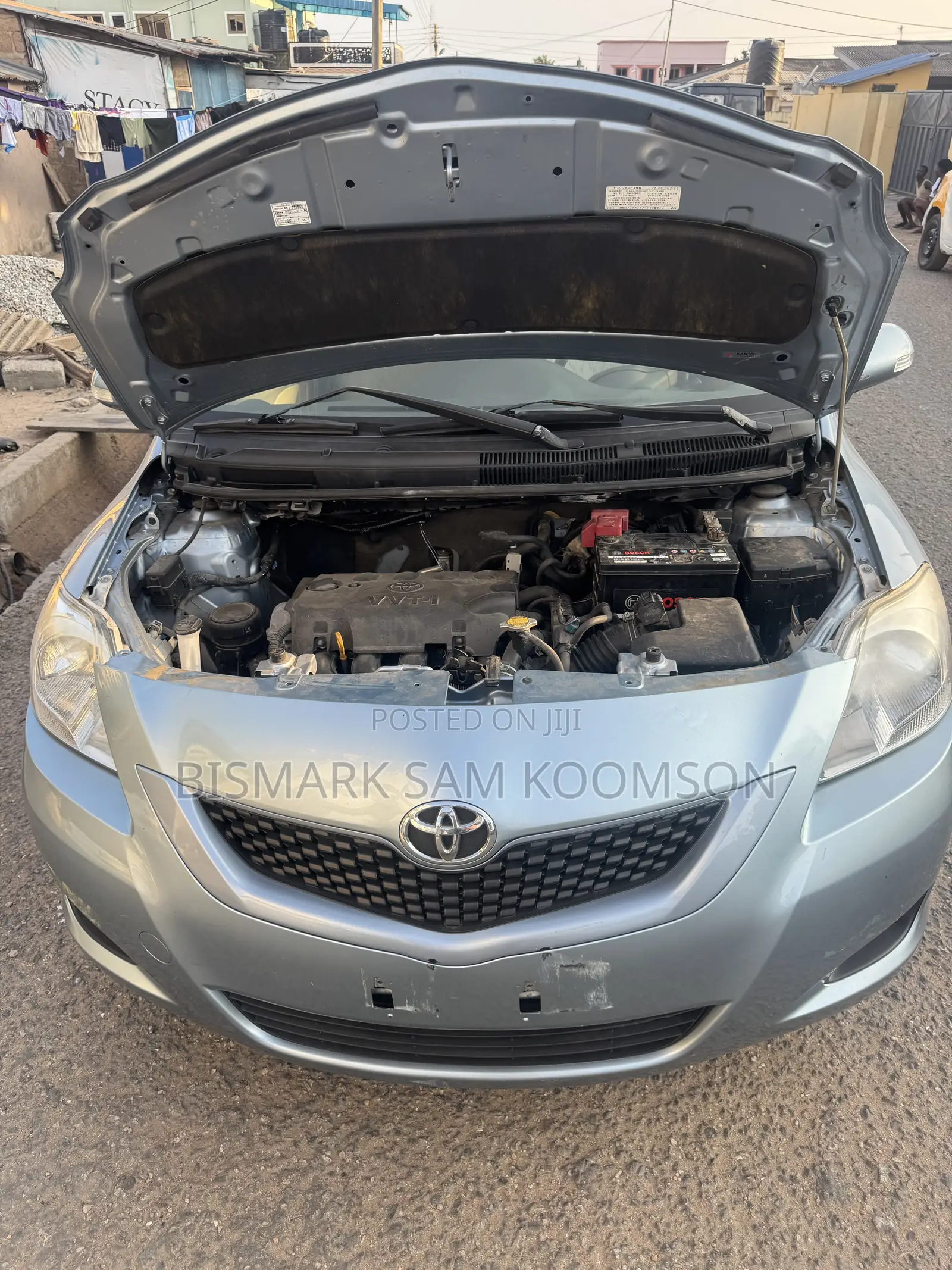 Toyota Belta 2012 Blue