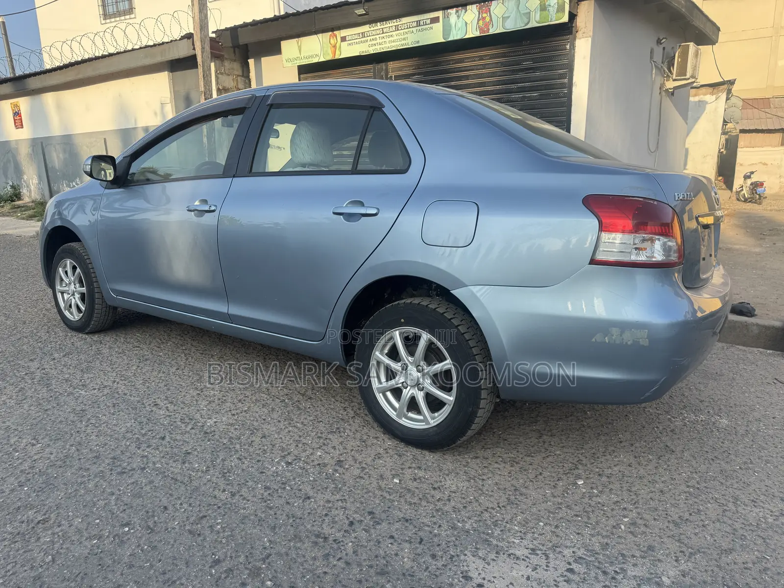 Toyota Belta 2012 Blue