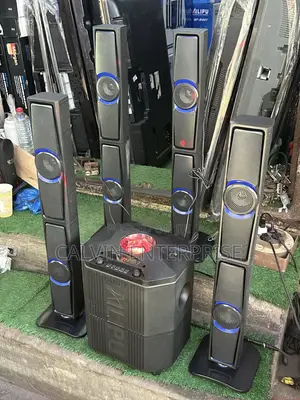 Sound Bar With Four Long Speakers