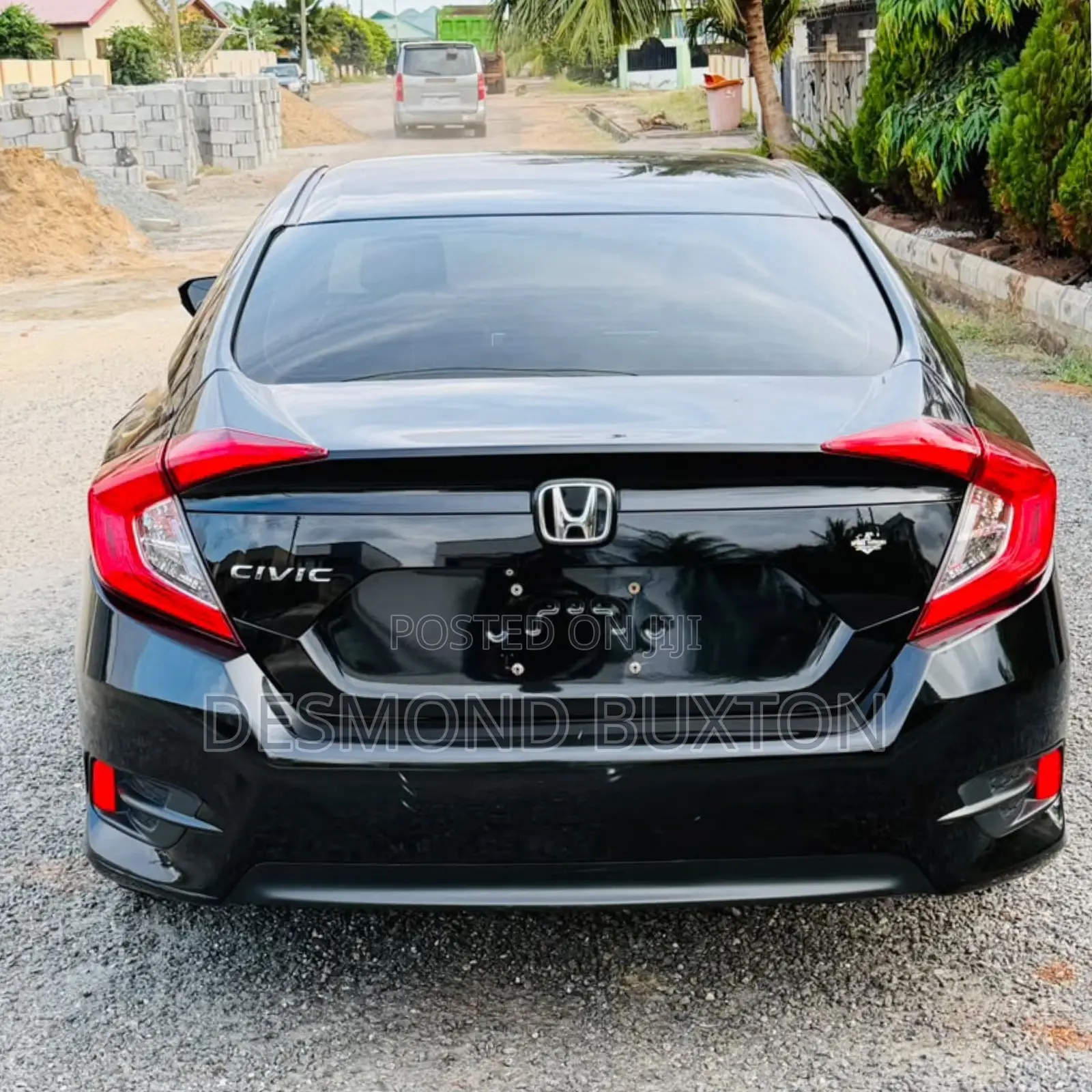 Honda Civic EX 4dr Sedan (2.0L 4cyl) 2017 Black