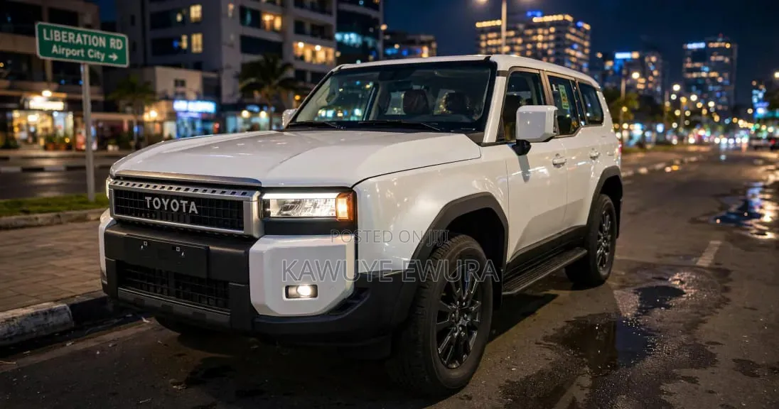 New Toyota Land Cruiser Prado 2024 White