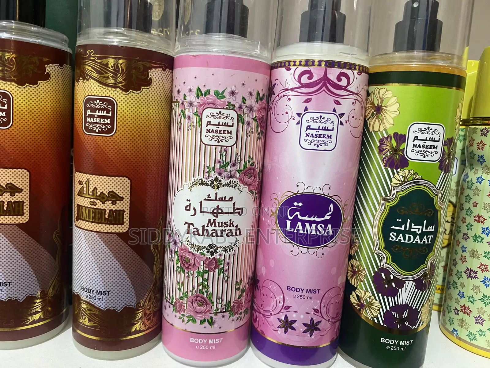 Naseem Body Mist Perfumes 250ml