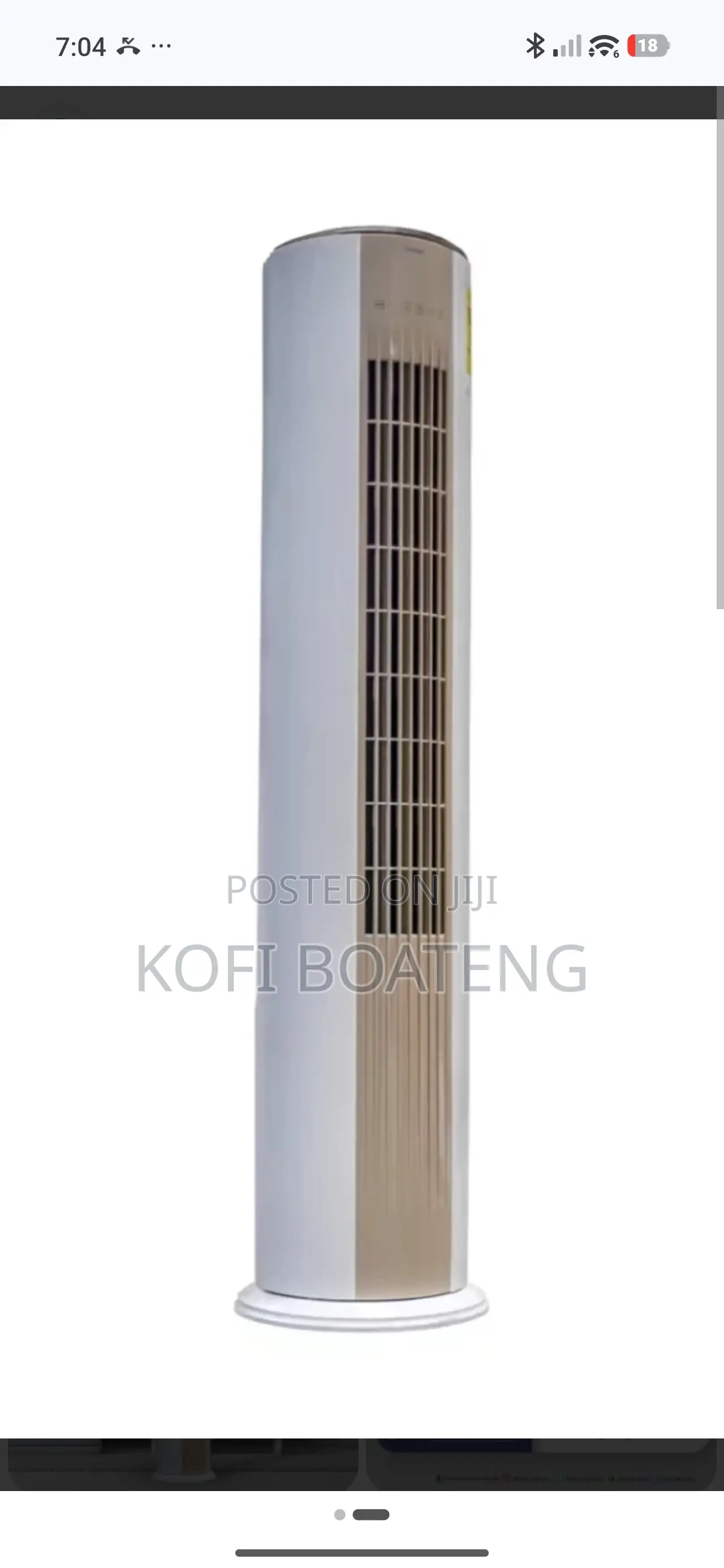 Air Conditioning Nasco Standing AC
