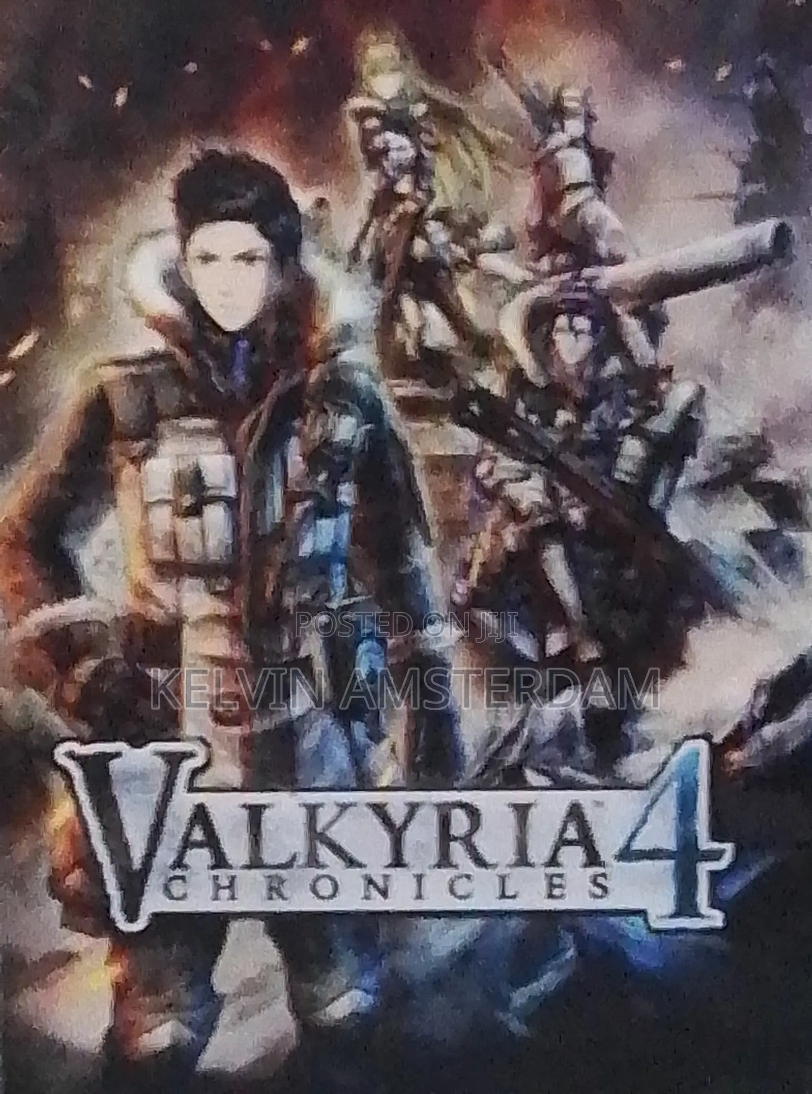 Valkyria Chronicles Decorative Table Display / Collectible Plaque